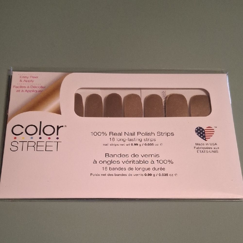 Color Street Stay Golden Nail Polish Strips